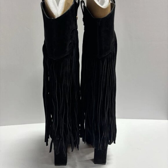 Vince Camuto Women’s Sheila, Black Western Boots, Size 6.5W, Extra Wide - Picture 4 of 7